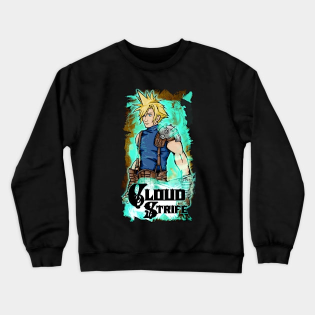 Cloud Crewneck Sweatshirt by Beanzomatic